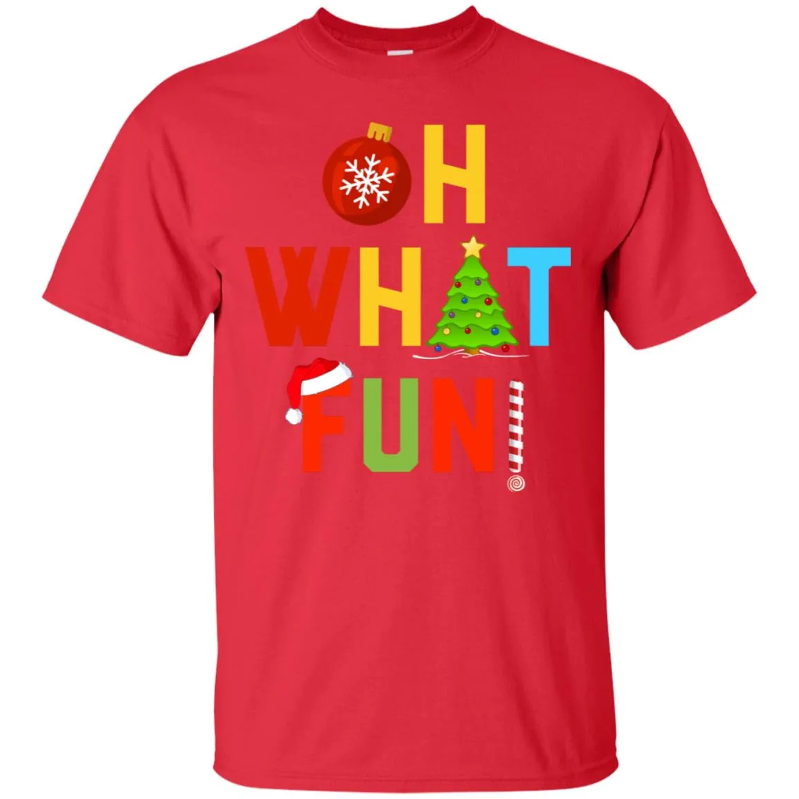 Oh What Fun Merry Christmas Men T-Shirt