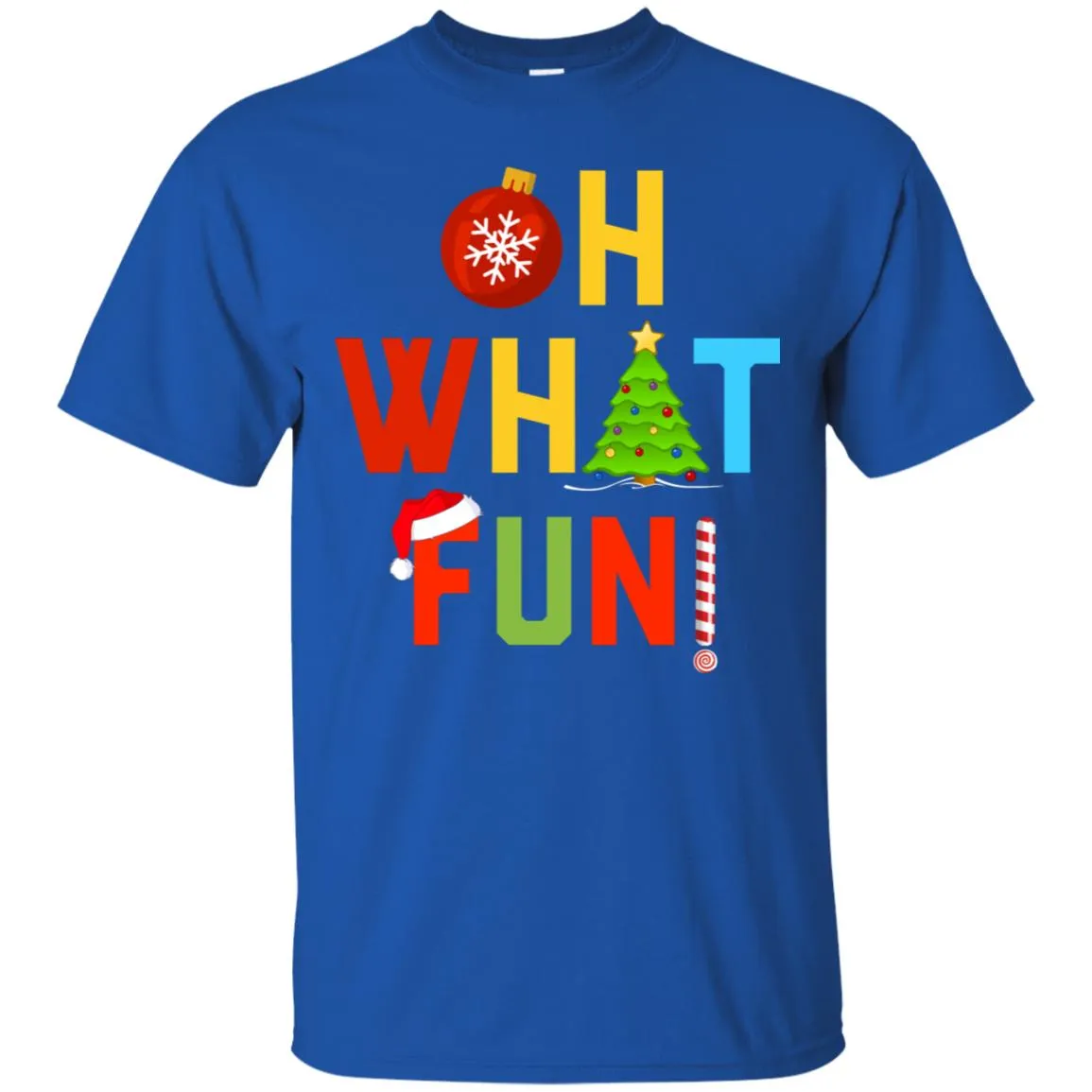 Oh What Fun Merry Christmas Men T-Shirt