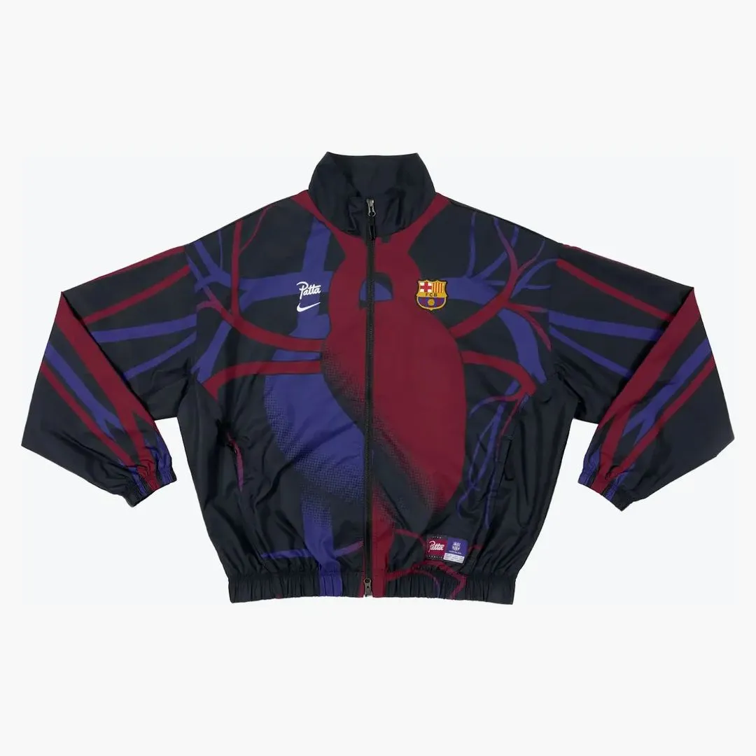 Patta X Barcelona Fc Culers Del Món Track Jacket Black/white