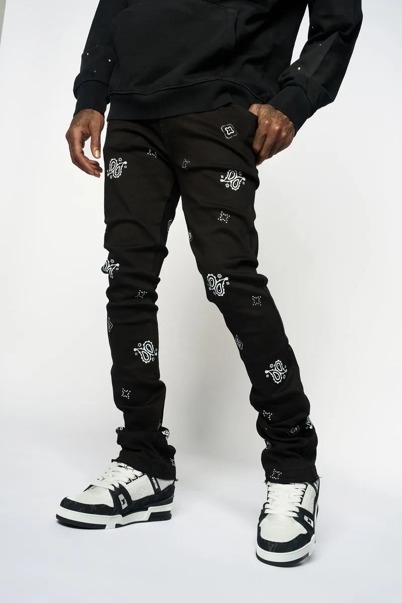 PHEELINGS STAR CROSSED STACK DENIM (Jet Black)