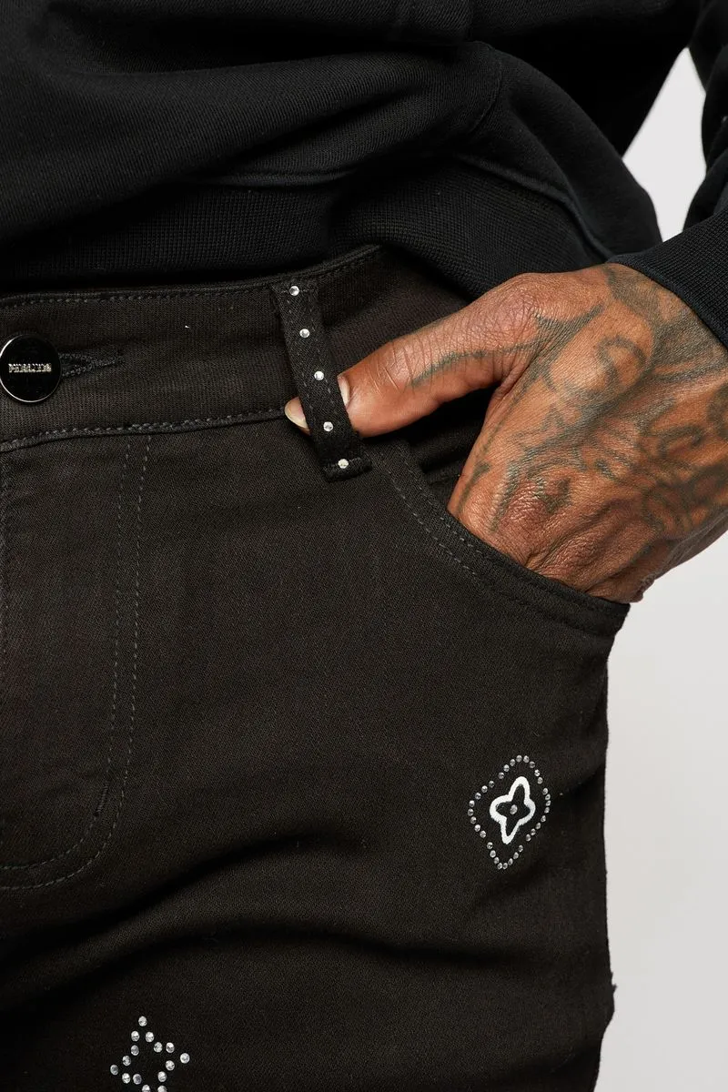 PHEELINGS STAR CROSSED STACK DENIM (Jet Black)