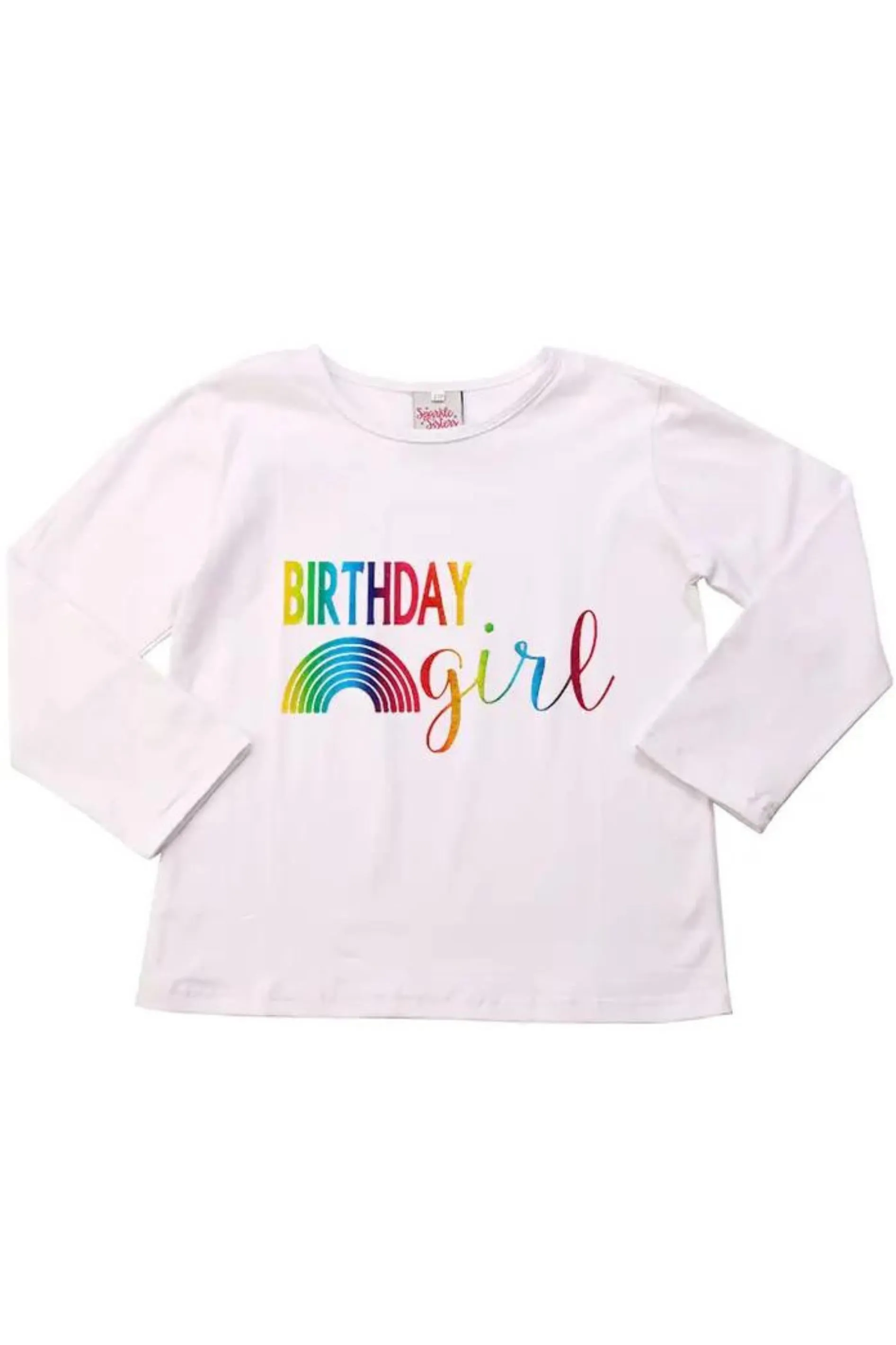 Rainbow "Birthday Girl" T-Shirt
