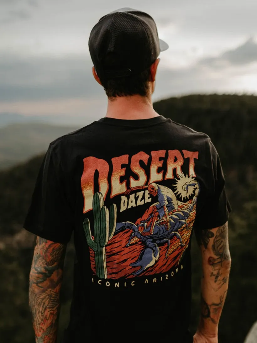 Scorpion Surfer Unisex Tee - Black