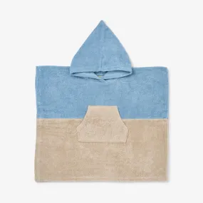 Terry Poncho Lille - blue summer