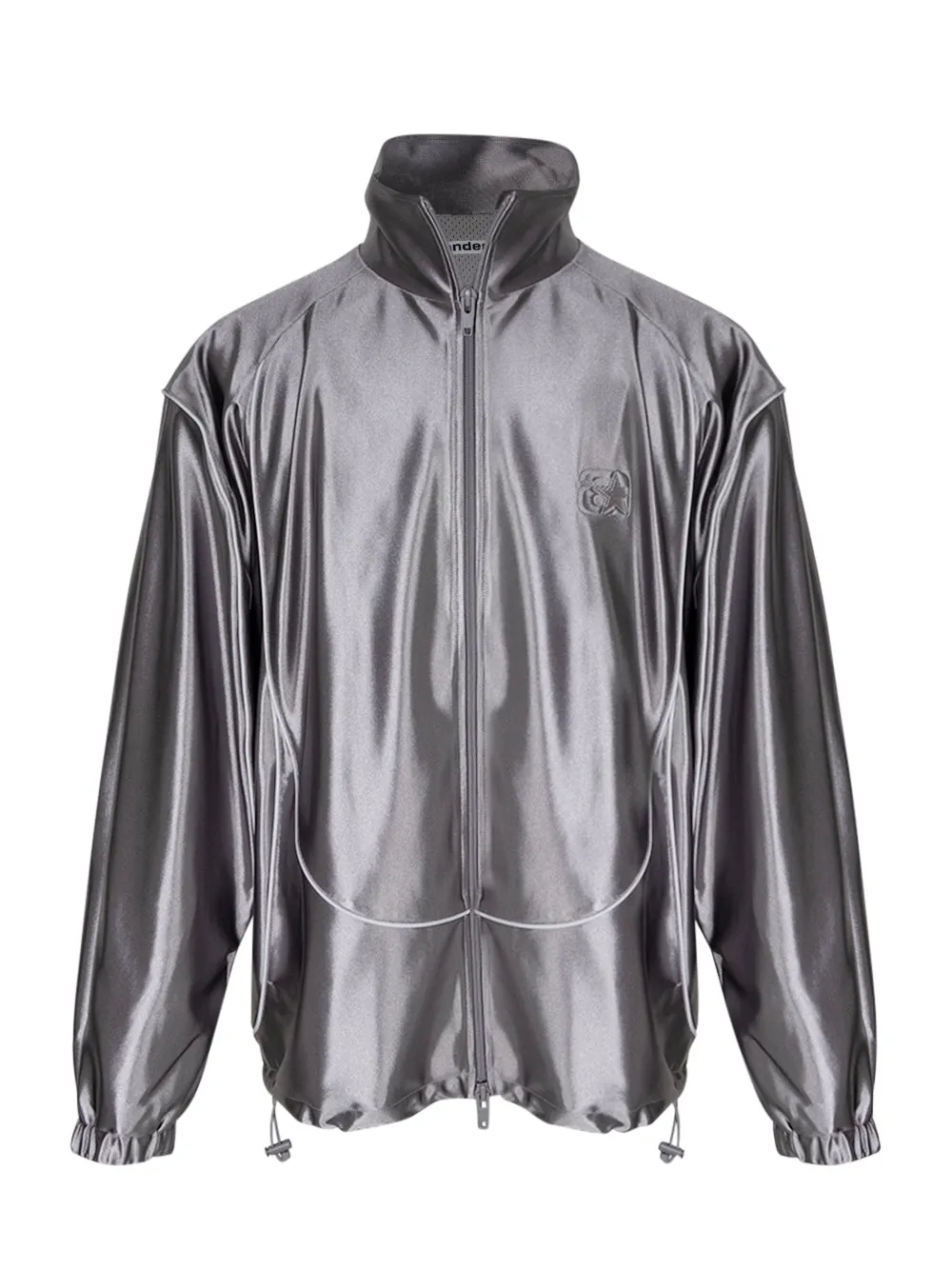 Track Jacket W/embossed Log Earl Grey
