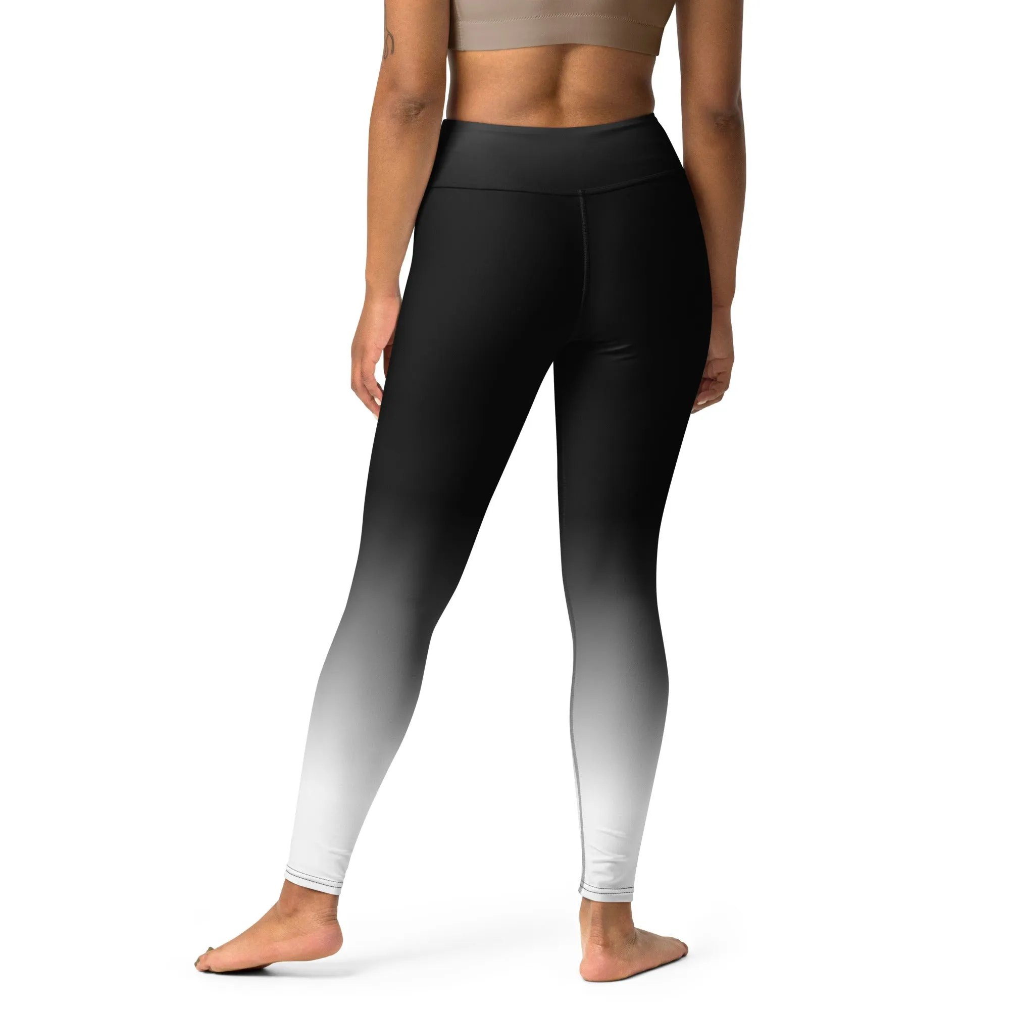 Two Toned Trendy Yoga Leggings, lioness-love