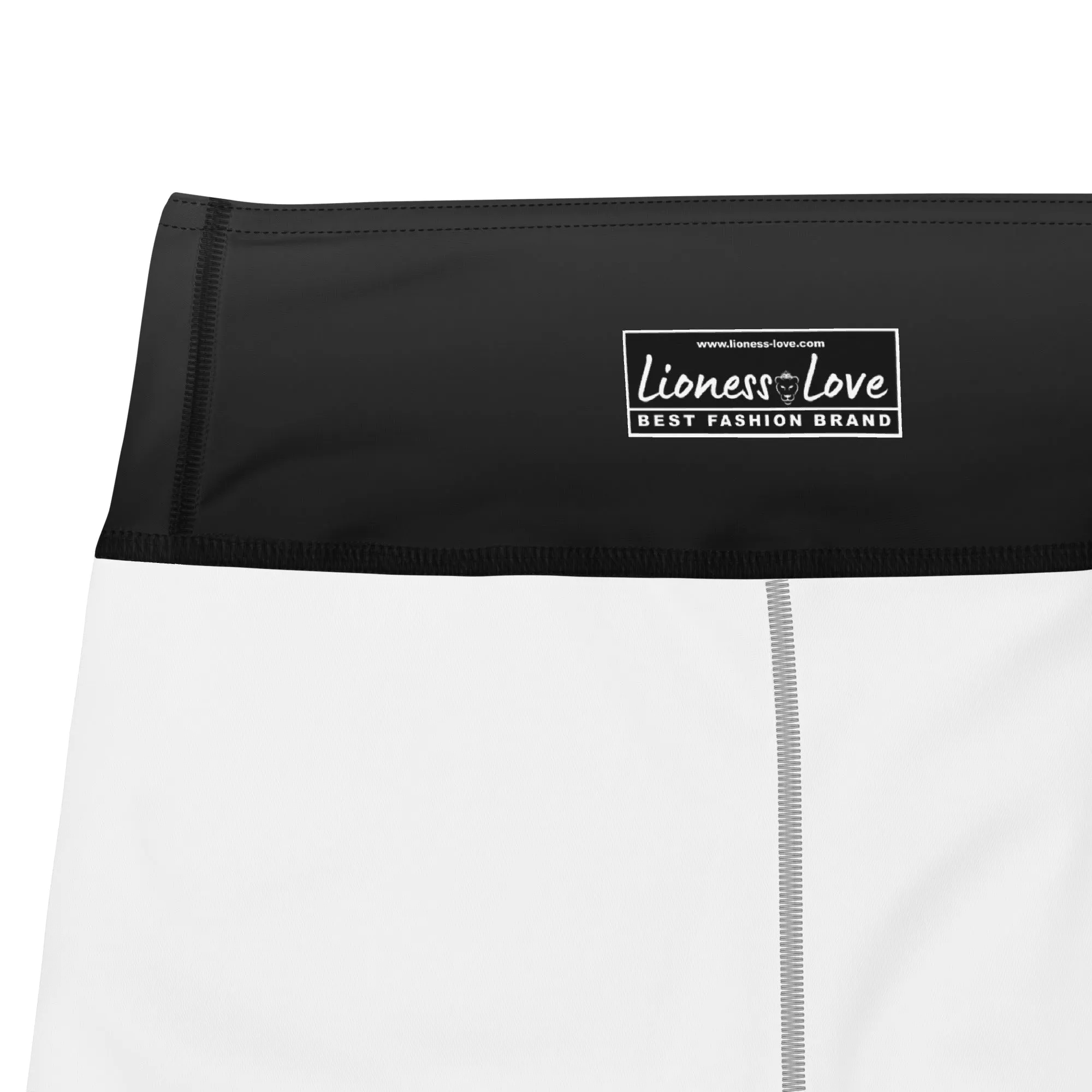 Two Toned Trendy Yoga Leggings, lioness-love