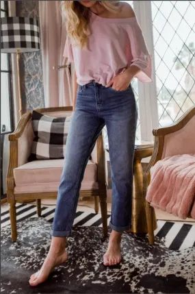 Vervet Cuffed Boyfriend Jean