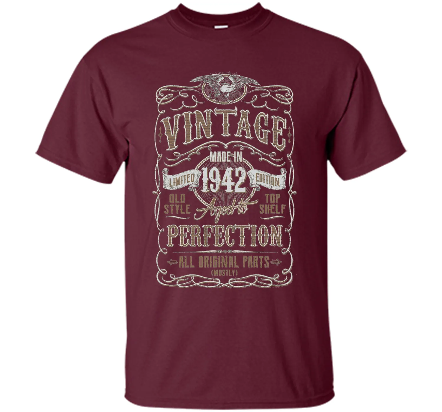 Vintage Made In 1942 Birthday Gift Idea T Shirt