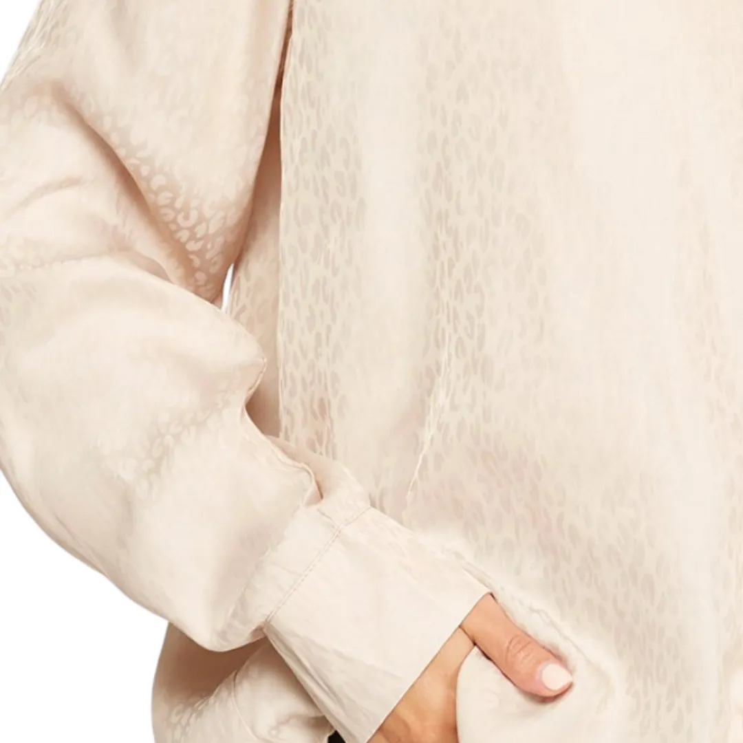 Wild About You Collared Shirt - Sand